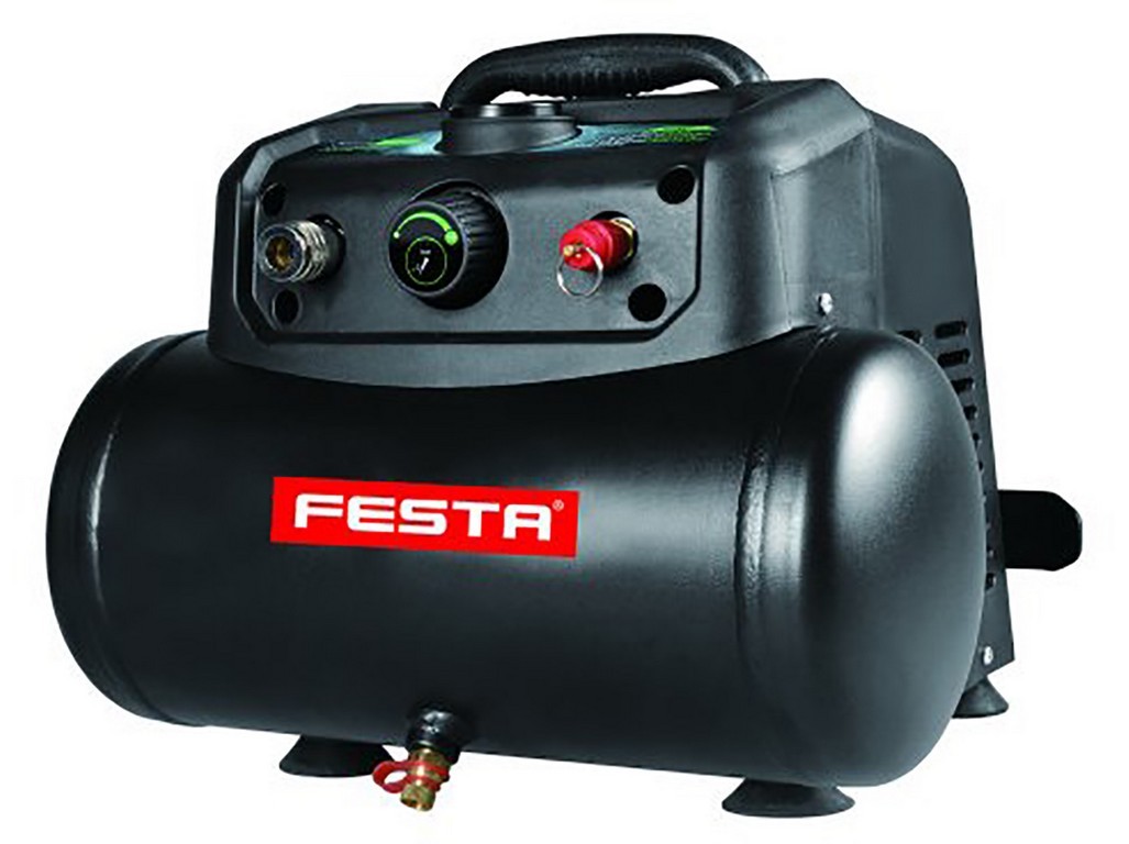 kompresor bezolejový 6l  FESTA
