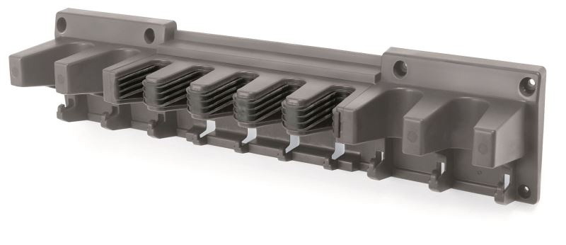 Závěsný držák MULTI HOLDER 597x128x118 na lopatu, hrábě, motyku