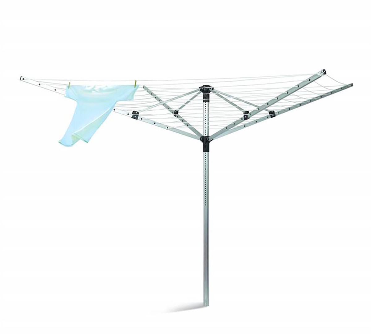 sušák rozkládací 50m zahradní PH+Al 173x173x187cm,nosnost 30kg