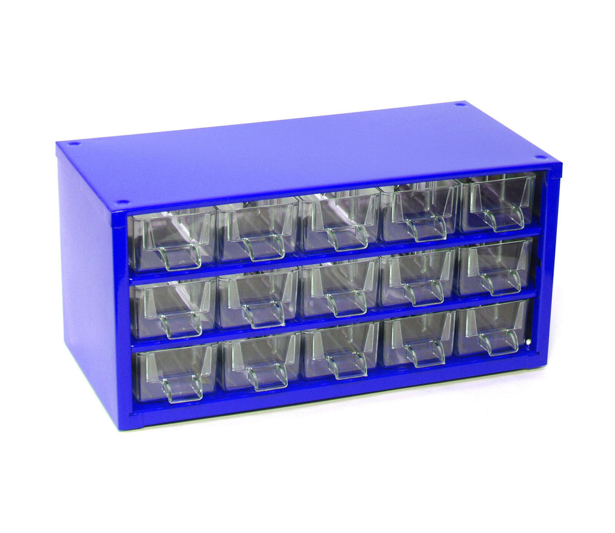 skříňka 1 velikost 15 mal.zásuvek 30,5x15x15,5cm kov.MO