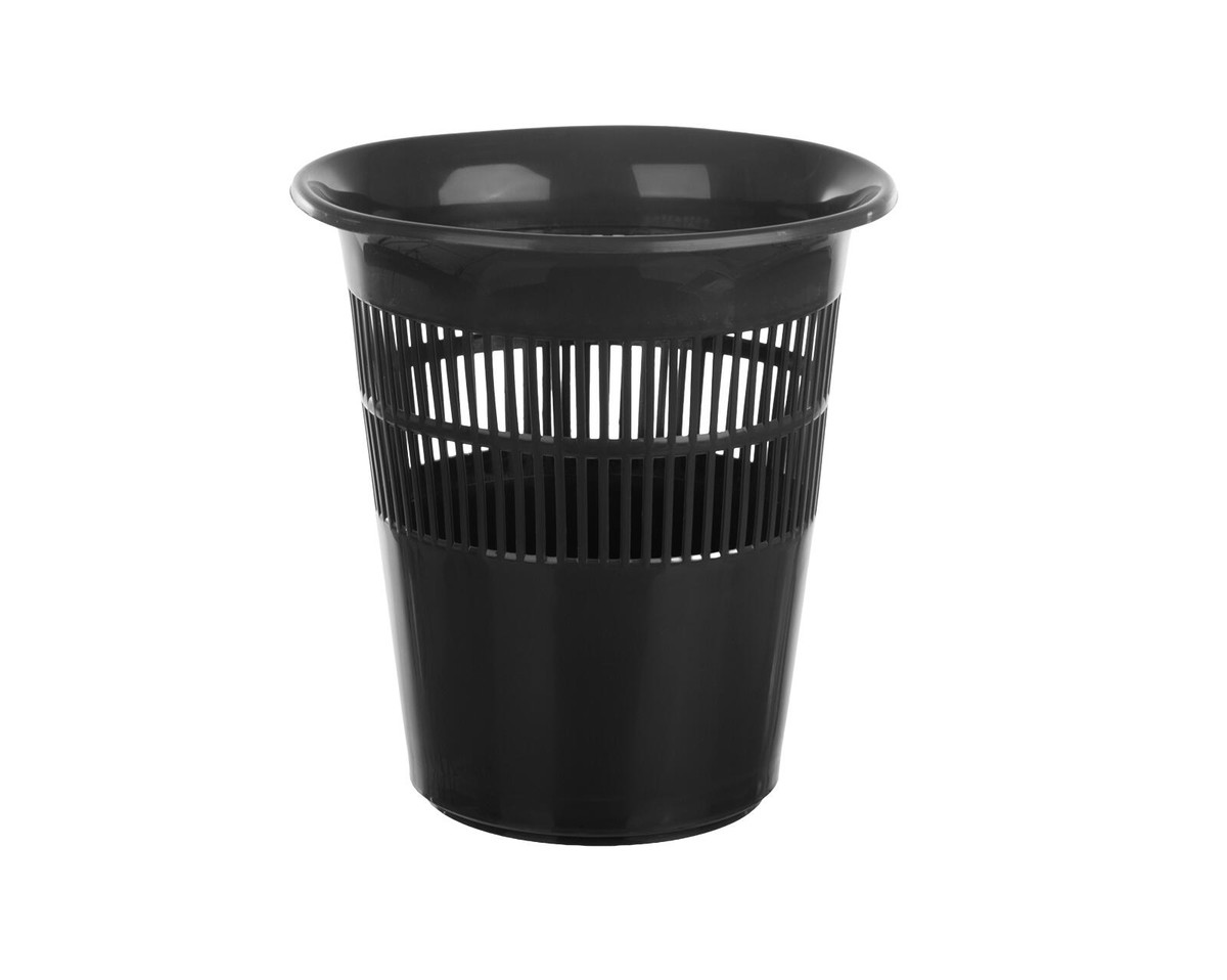 koš na papír kulatý pr.29cm v.31,5cm PH ČER