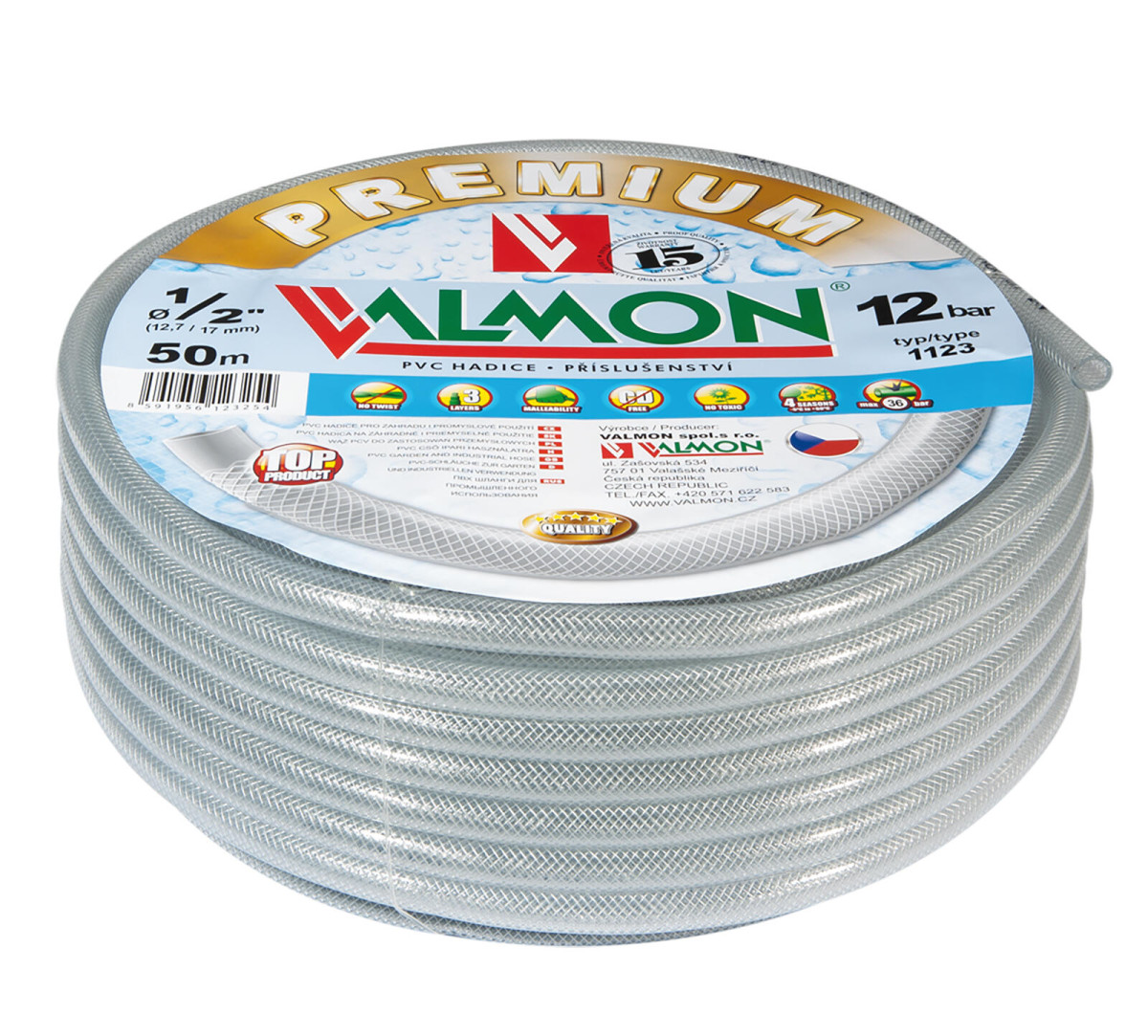 hadice 1123 3/4" (19.0/26.0) (20m), TRA